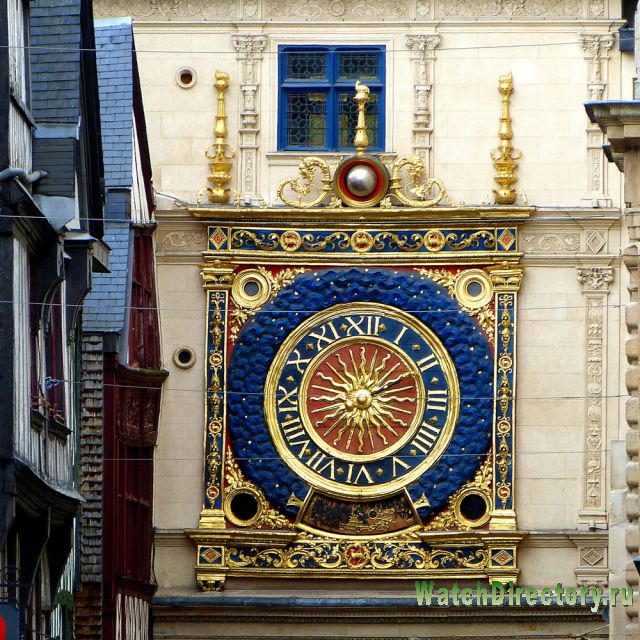 Большие часы в Нормандии