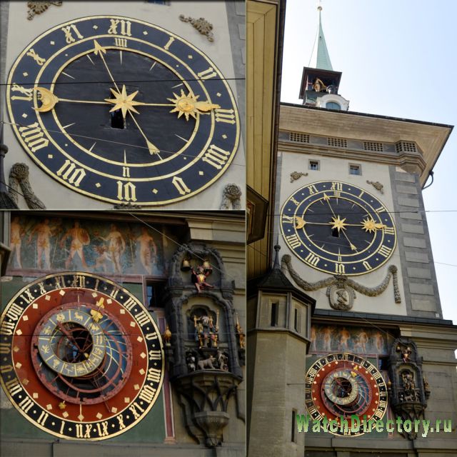 Башенные часы в Цитглогге